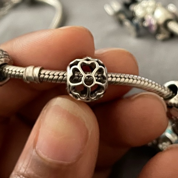 Pandora Jewelry - Authentic Flower Pandora Charm